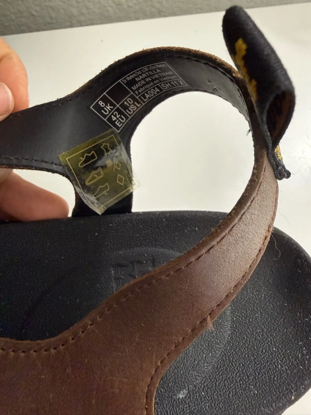 Dr. Martens women size 10 Brown Lace-Up Platform Gladiator Sandals nartilla